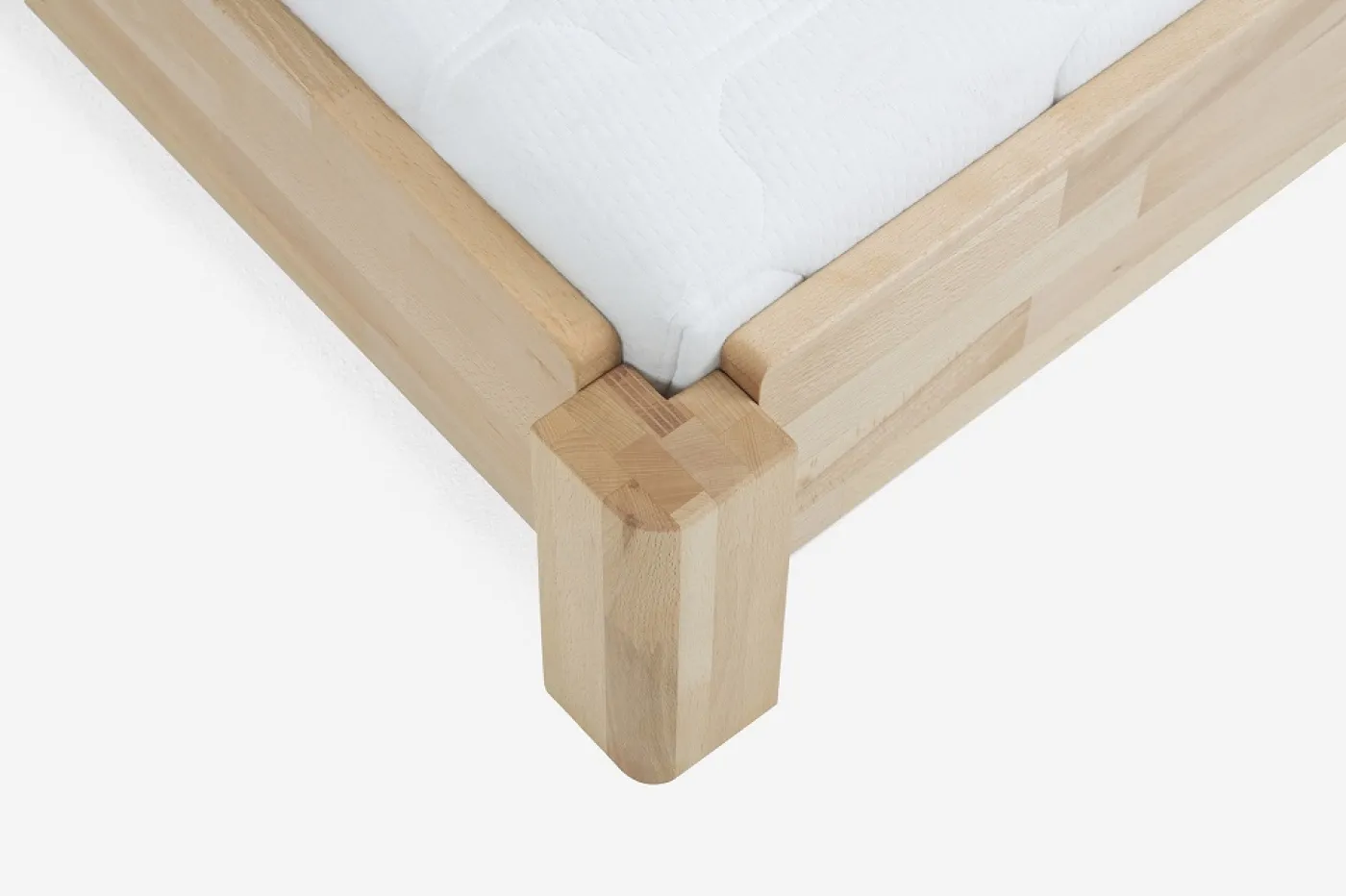 Stapelbett Freesia | 2er Set | Buche massiv | natur geölt | 100x200