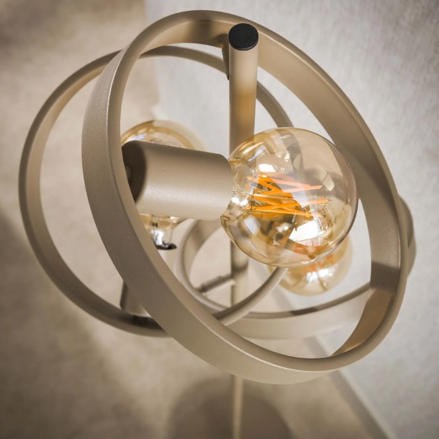 Stehlampe Yoko | 3 Leuchten | Metall | Beige