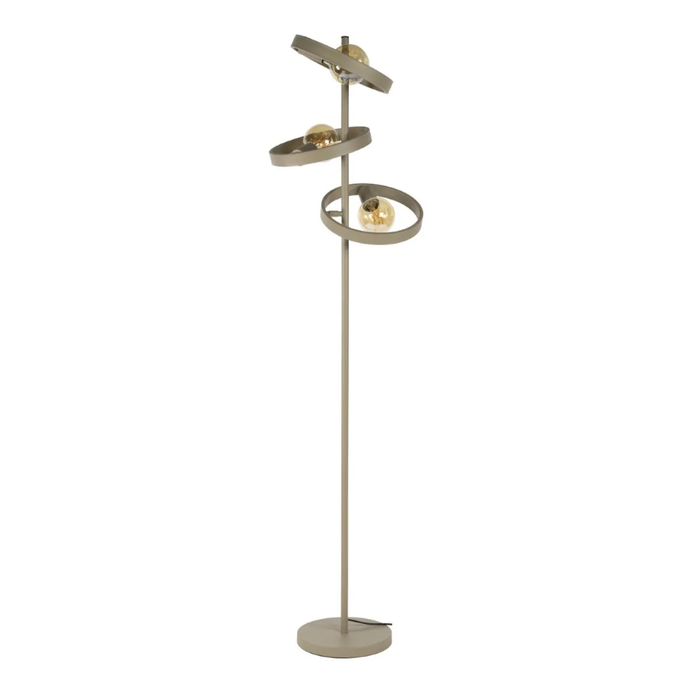 Stehlampe Yoko | 3 Leuchten | Metall | Beige