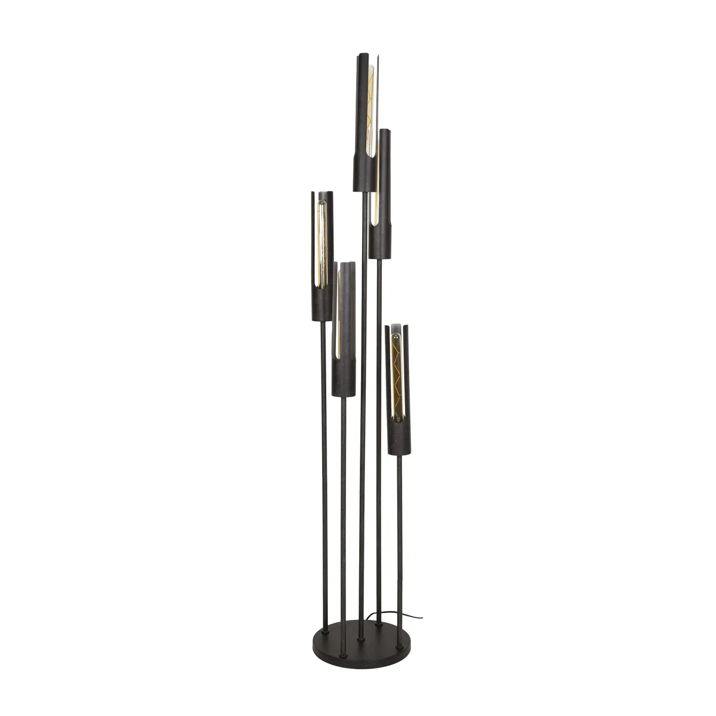 Stehleuchte Bondo 5 Lampen | Metall | Artic schwarz