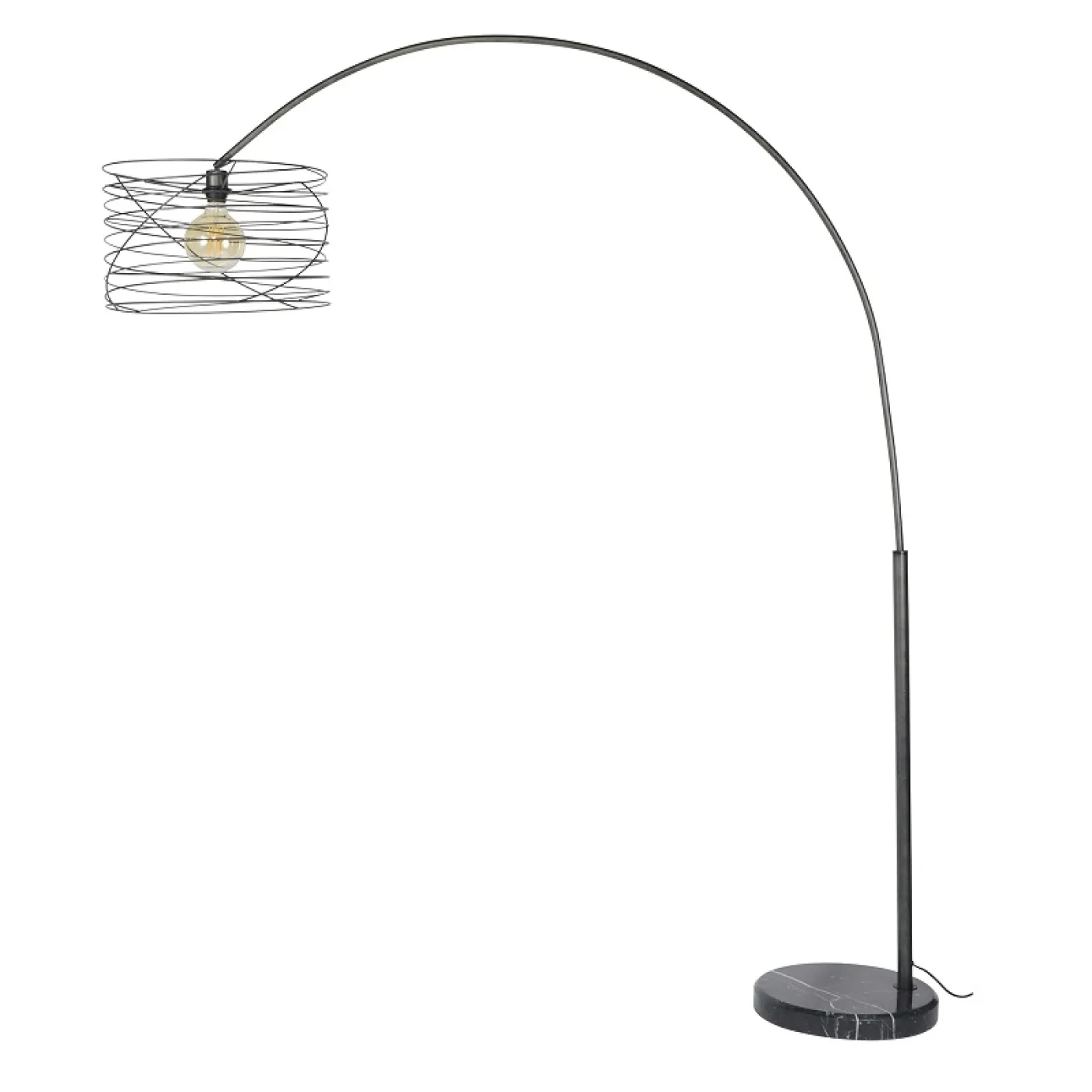 Stehleuchte Elit | Bogen | charcoal
