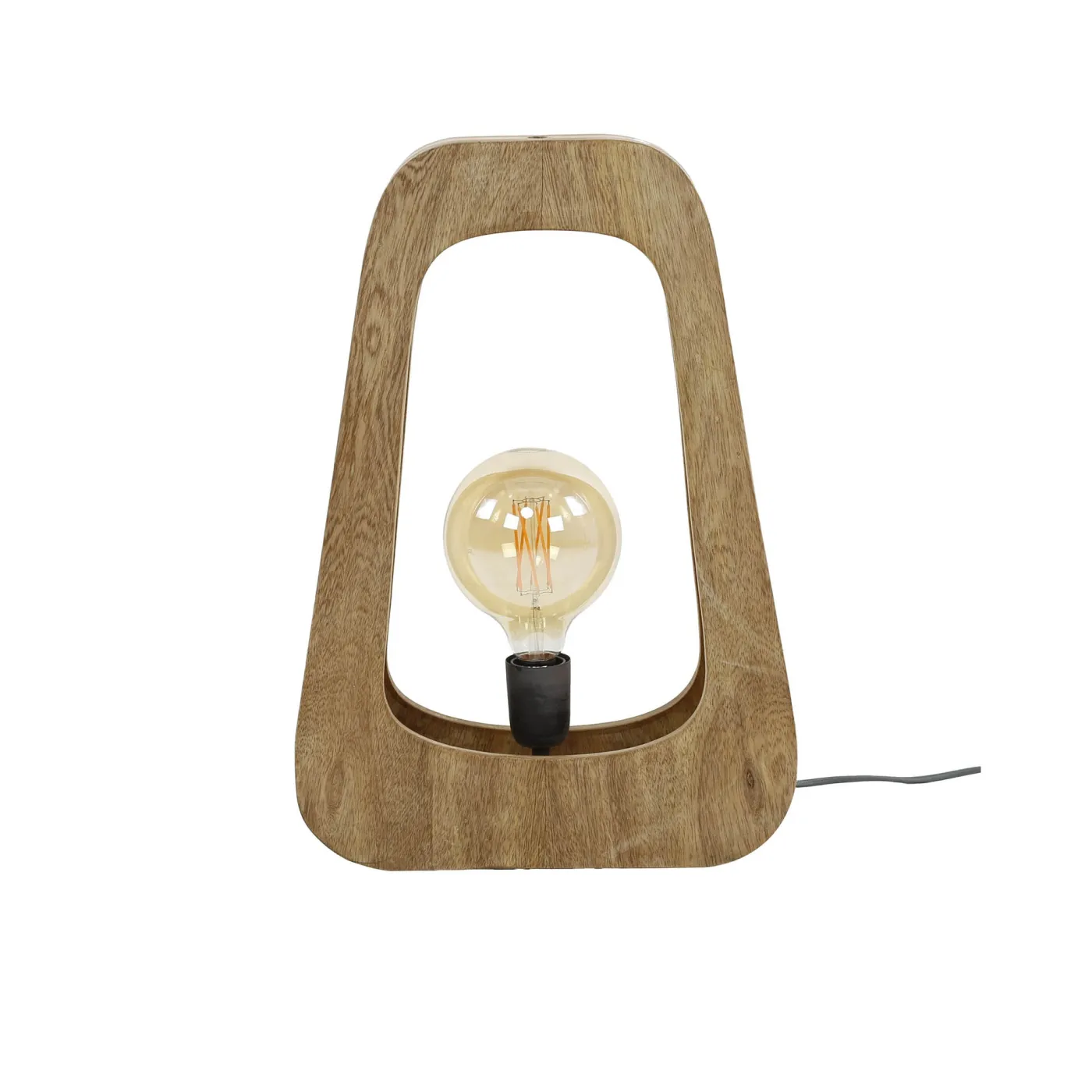 Tischlampe Bas | Mango massiv | Naturfarben