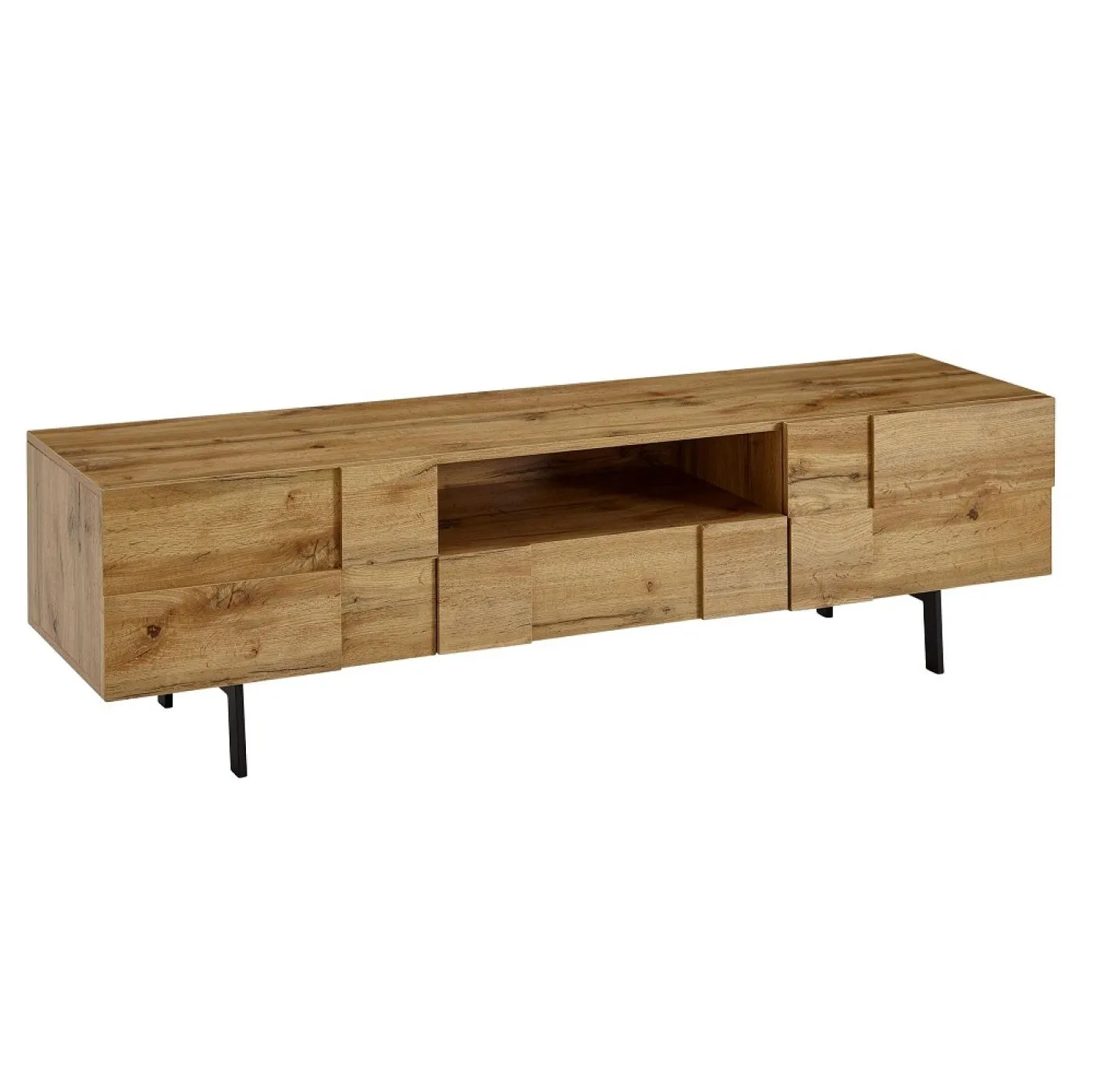 TV-Board Checka 2 | Eiche | braun