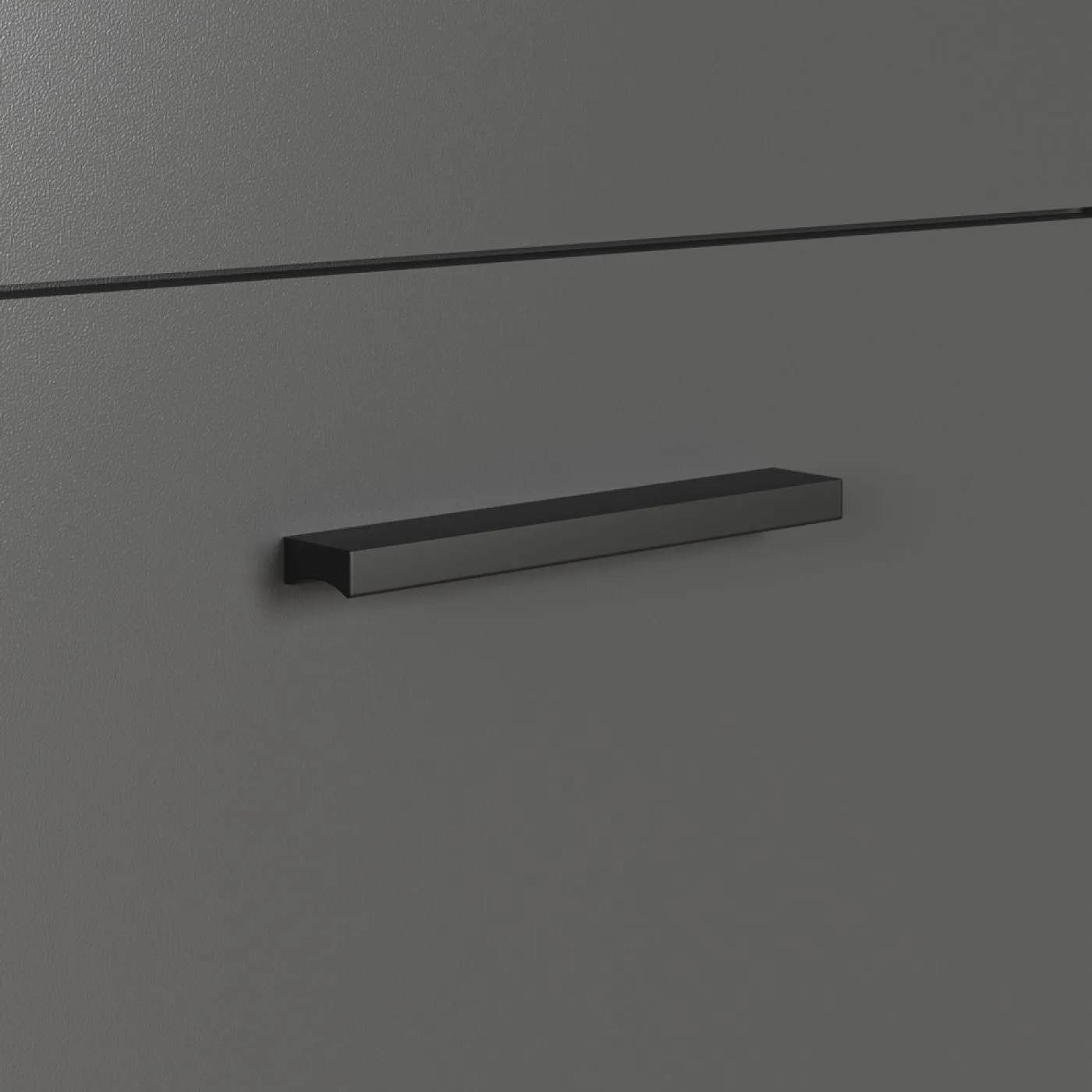 TV-Board Lowboard Esteban 2 | Anthrazit / Coast Evoke Oak
