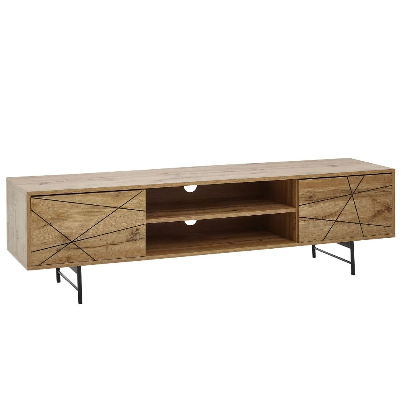 TV-Board Sketch | Eiche | braun