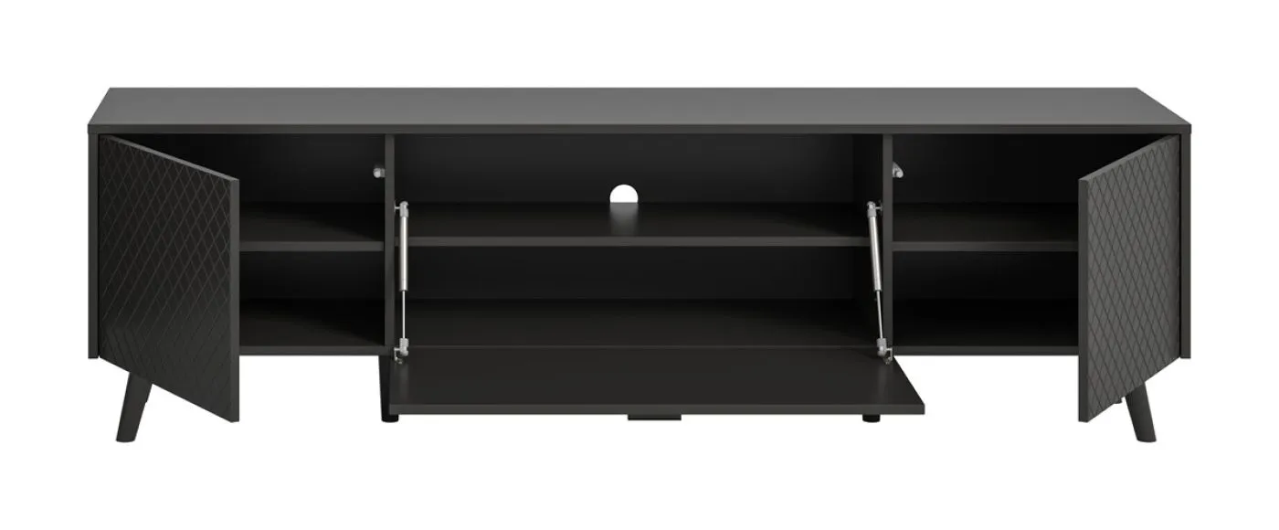 TV-Lowboard Linea | grau