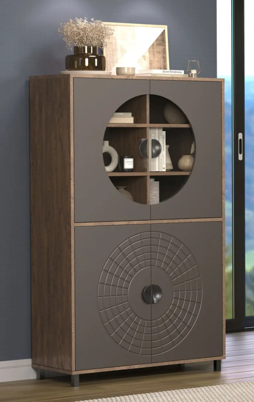 Vitrine Fusion | Rostoptik Rusty Flow / Perlbronze