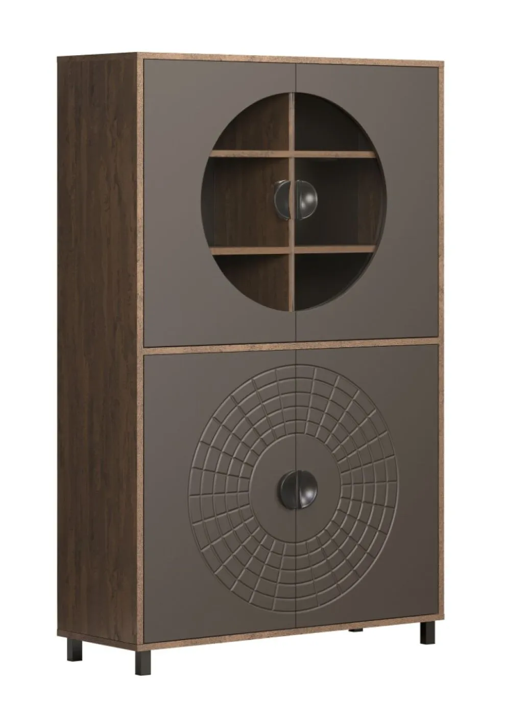 Vitrine Fusion | Rostoptik Rusty Flow / Perlbronze