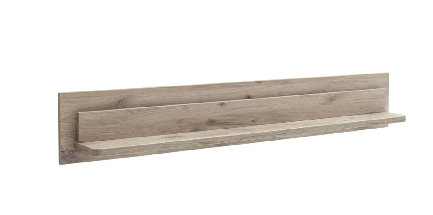 Wandboard Palermo | Viking Oak | mit LED Bandbeleuchtung