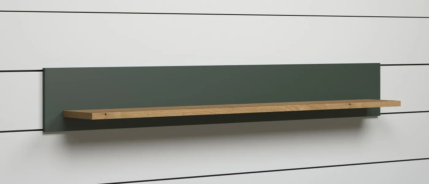 Wandboard Stanton | Tannengrün / Eiche