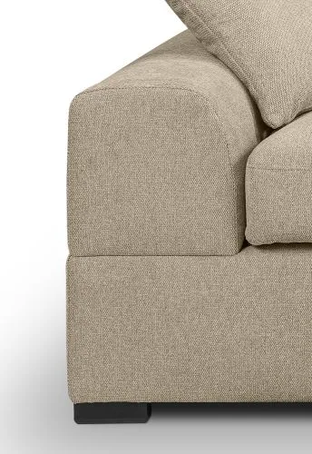2-Sitzer Polstersofa Veda | 182cm | Strukturstoff | beige