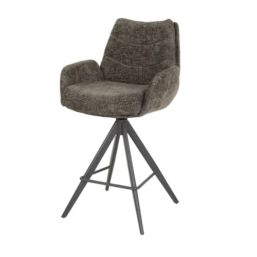 2er Set Barhocker Chavi | drehbar | taupe