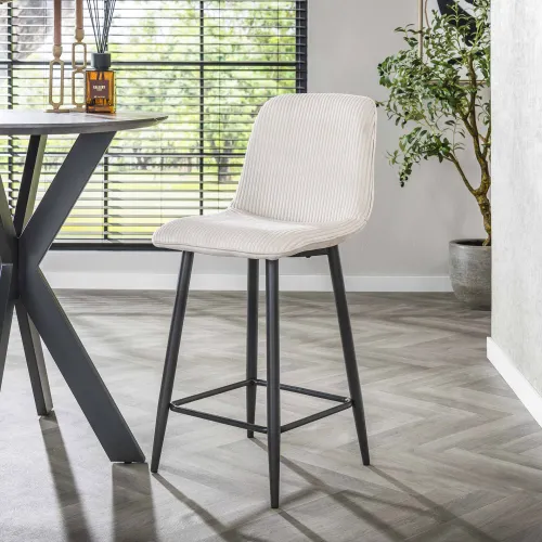 2er Set Barstuhl Cote | breitcord | Sandfarbe