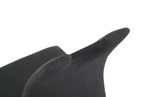 2er Set Freischwinger Hanna | Webstoff | anthrazit