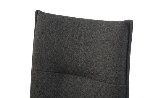 2er Set Freischwinger Sonja | Webstoff | anthrazit