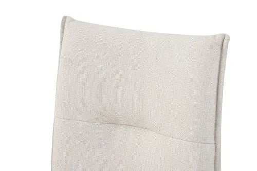 2er Set Freischwinger Sonja | Webstoff | creme