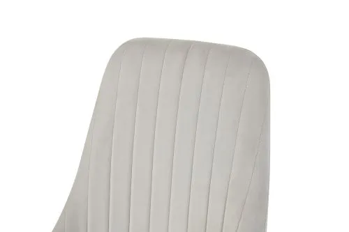 2er Set Stuhl Claudia | Samtbezug | creme