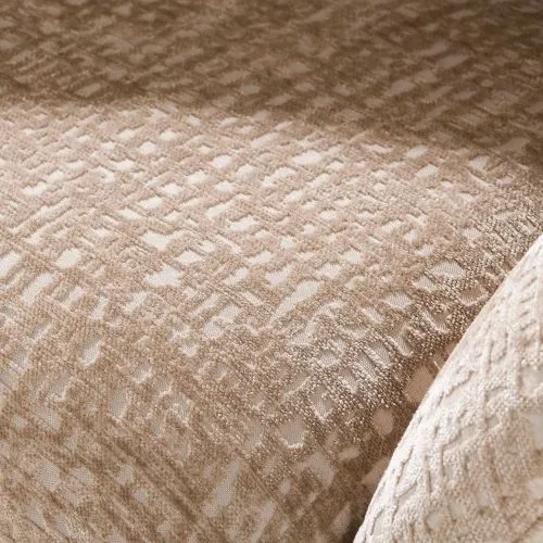 2er Set Stuhl Elysia | Monti Stoff / Strukturgewebe | sand-braun