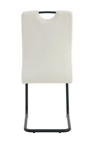 2er Set Stuhl Lisa | Samtbezug | creme