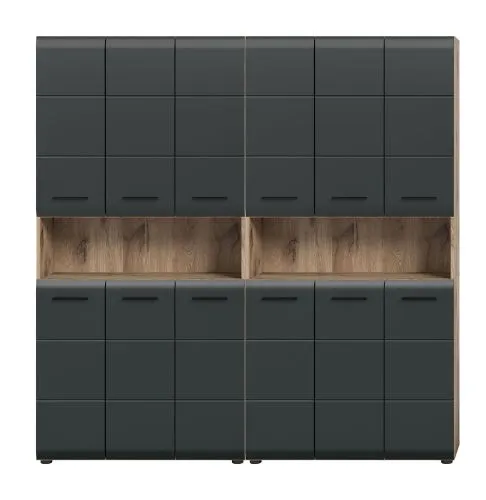 Bad Set Ice 3 | 2-teilig | Nox Oak / schwarz matt