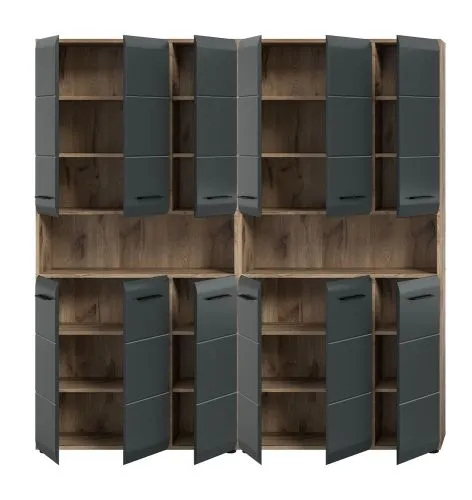 Bad Set Ice 3 | 2-teilig | Nox Oak / schwarz matt