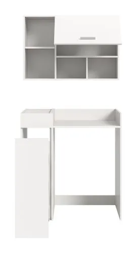 Bad Set Waschmaschinenschrank Set Free | 3-teilig | weiß