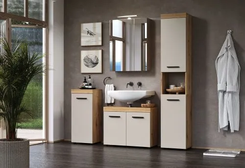 Badezimmer Kommode Ivrea, Kaschmir Dekor – Ansicht 8