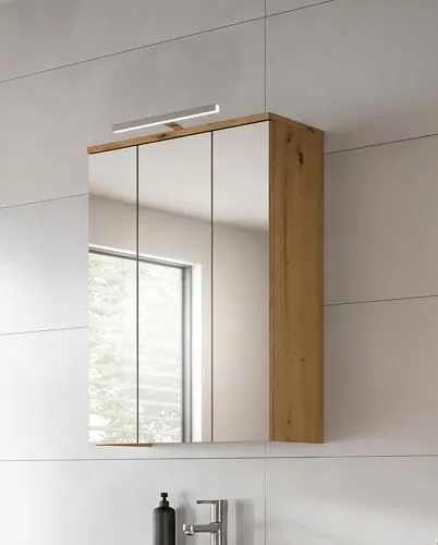Badezimmer-Set Blake | Salbei / Artisan Eiche | 5-teilig