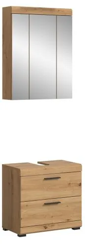 Badezimmer-Set Scout 1 | Artisan Eiche | 2-teilig ohne Aufsatzleuchte