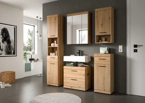 Badezimmer-Set Scout 1 | Artisan Eiche | 2-teilig ohne Aufsatzleuchte