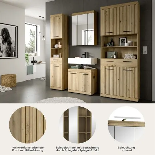Badezimmer-Set Scout 2 | Artisan Eiche | 4-teilig