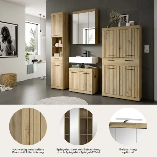 Badezimmer-Set Scout 3 | Artisan Eiche | 4-teilig