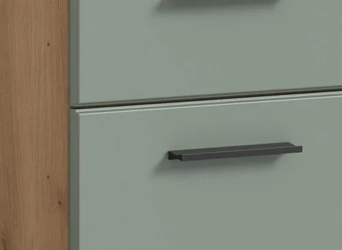 Badezimmer-Set Scout 6 | Salbei / Artisan Eiche | 4-teilig | optional Aufsatzleuchte