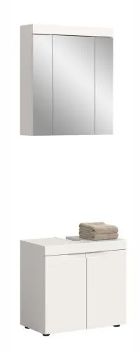 Badezimmer Set Viana | 2-teilig | weiß