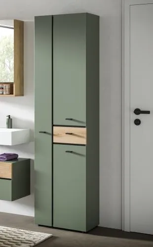Badkombination Bad Set Aqua | 3-teilig | Sage Green / Evoke Oak ohne
