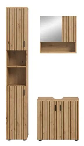 Badkombination Mone 2 | 3-teilig | Artisan Oak