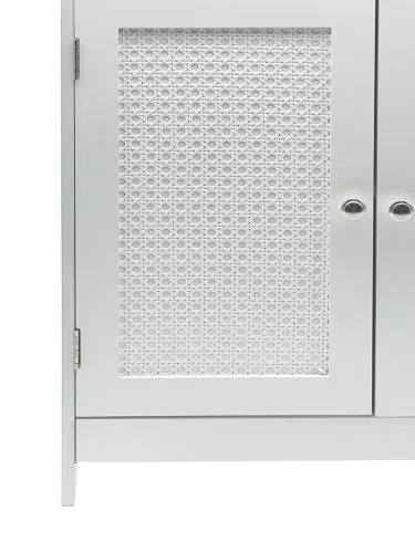 Badschrank Badezimmerkommode Zisan | weiß