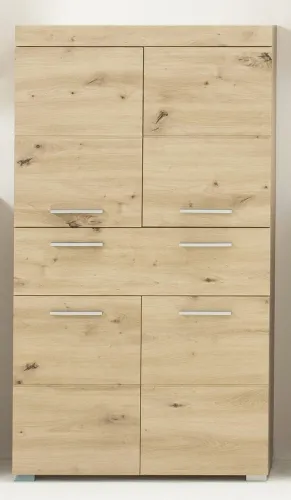 Badschrank Badkommode breit Amanda | Eiche Asteiche