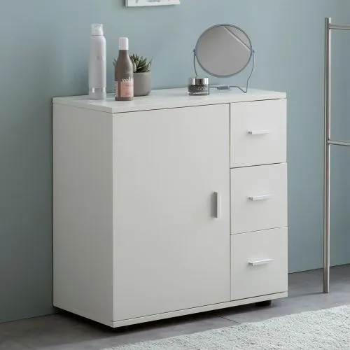 Badschrank Badkommode Zero | weiß