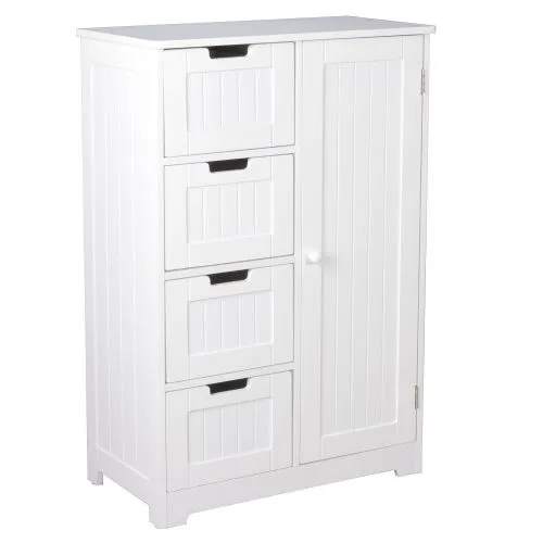 Badschrank Luis | matt weiß | lackiert