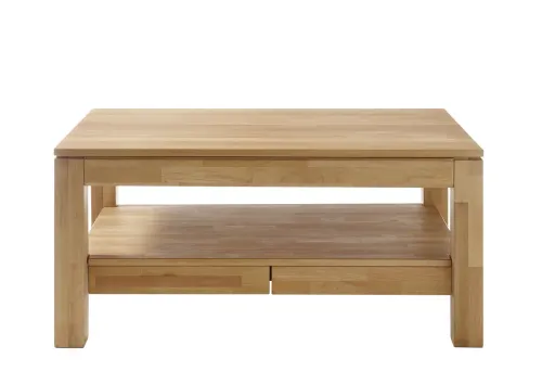 Couchtisch Gordon | Kernbuche massiv | mit Schubkästen | 115X70