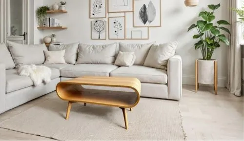 Couchtisch Japuro | 90/55 cm | natur