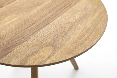 Couchtisch Set Genny 2-teilig | Asteiche massiv | Ø50/Ø45