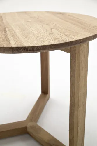Couchtisch Set Sinio | 3-teilig | Asteiche massiv | Ø50/Ø45/Ø32