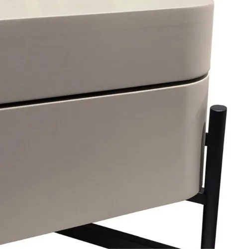 Couchtisch Tavazza mit Lift | basalt grau / schwarz