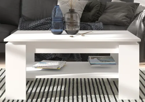 Couchtisch Titan | Wohnzimmertisch | weiß