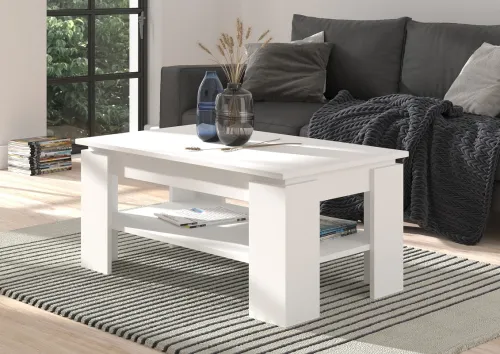 Couchtisch Titan | Wohnzimmertisch | weiß