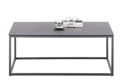 Couchtisch Varna | anthrazit / schwarz | 100x40x60