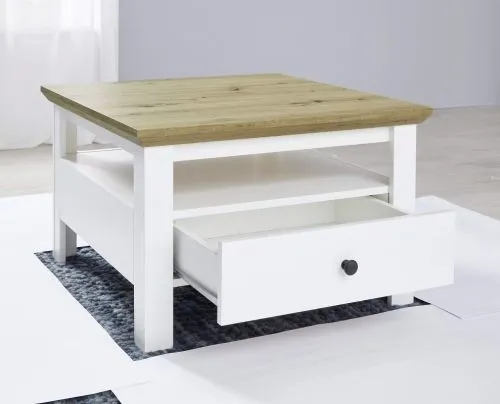 Couchtisch Wohnzimmertisch Universal | Artisan Eiche / weiß