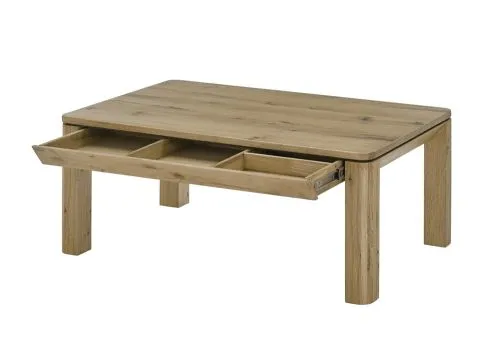 Couchtisch Zwolle | Eiche | mit Schubkasten | 110X70
